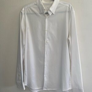 White button up long sleeve